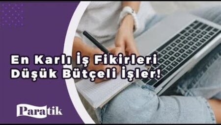 Düşük Bütçeli ve Karlı İş Fikirleri